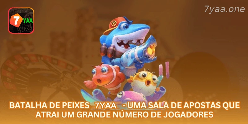 Jogo de pesca 7YAA com rodadas rápidas, Pix, saldo em R$ e uso responsável